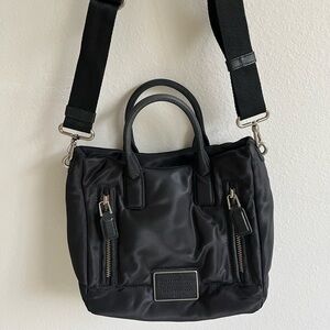 Marc Jacobs cross-over nylon, quilted tote bag
